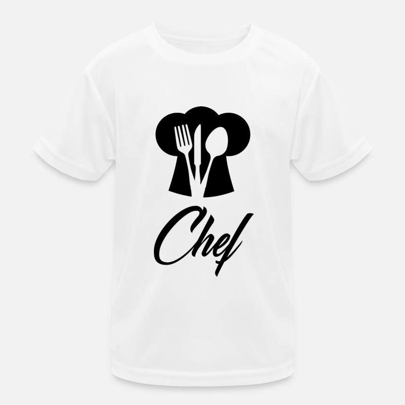 Küchenchef 3 Kinder Funktions-T-Shirt