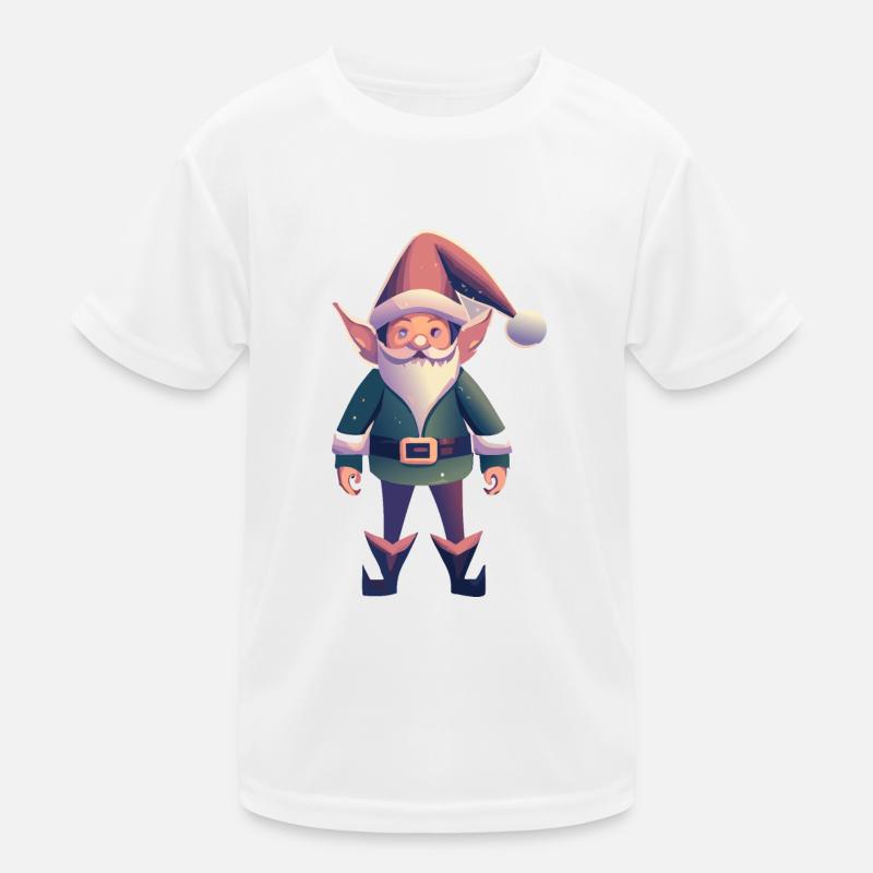Lutin de Noël T-shirt sport Enfant