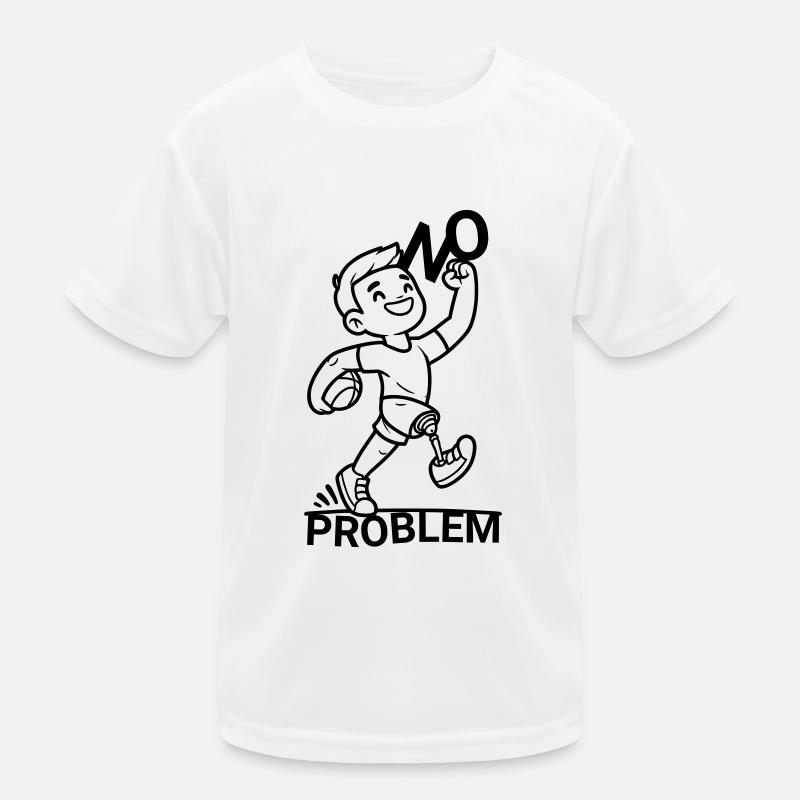 Prothèse de jambe ? Aucun problème! T-shirt sport Enfant