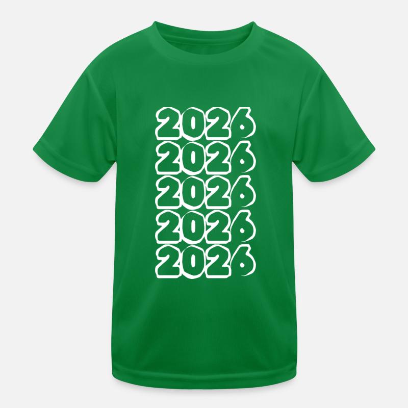 blanc 2026 T-shirt sport Enfant