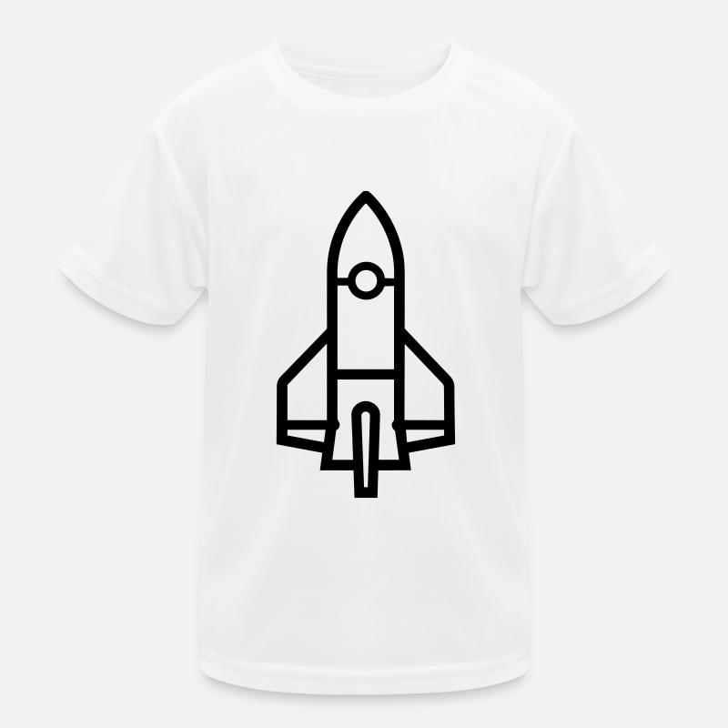 Rakete Kinder Funktions-T-Shirt