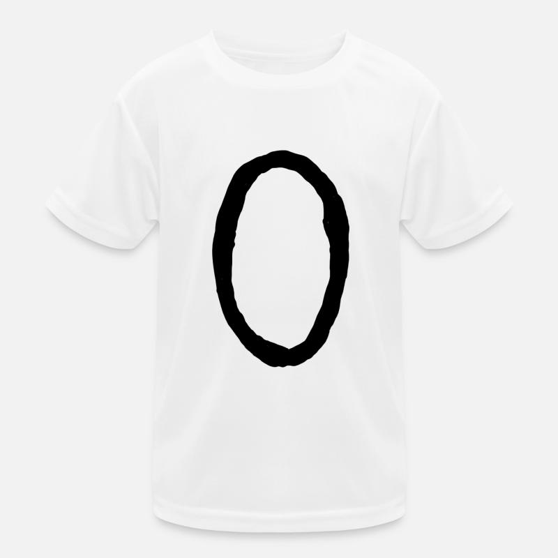 Buchstaben O Kinder Funktions-T-Shirt
