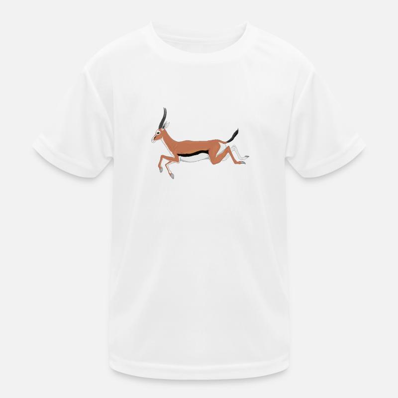 antilope antelope impala hartebeest kudu oryx papa Kinder Funktions-T-Shirt