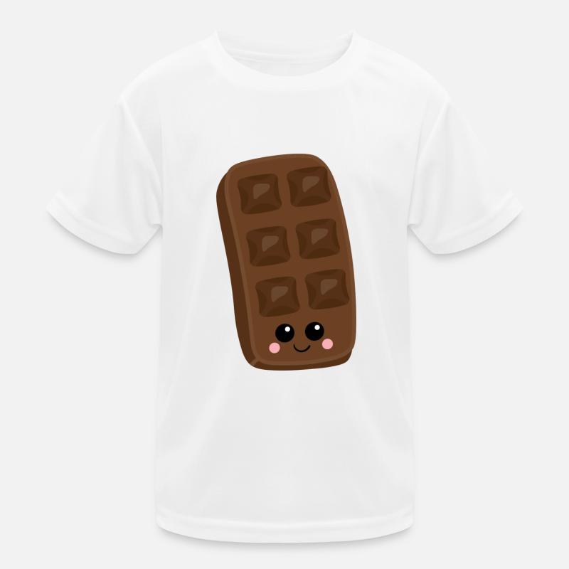 Schokolade Kinder Funktions-T-Shirt