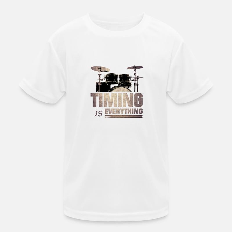 Timing is everything Kinder Funktions-T-Shirt
