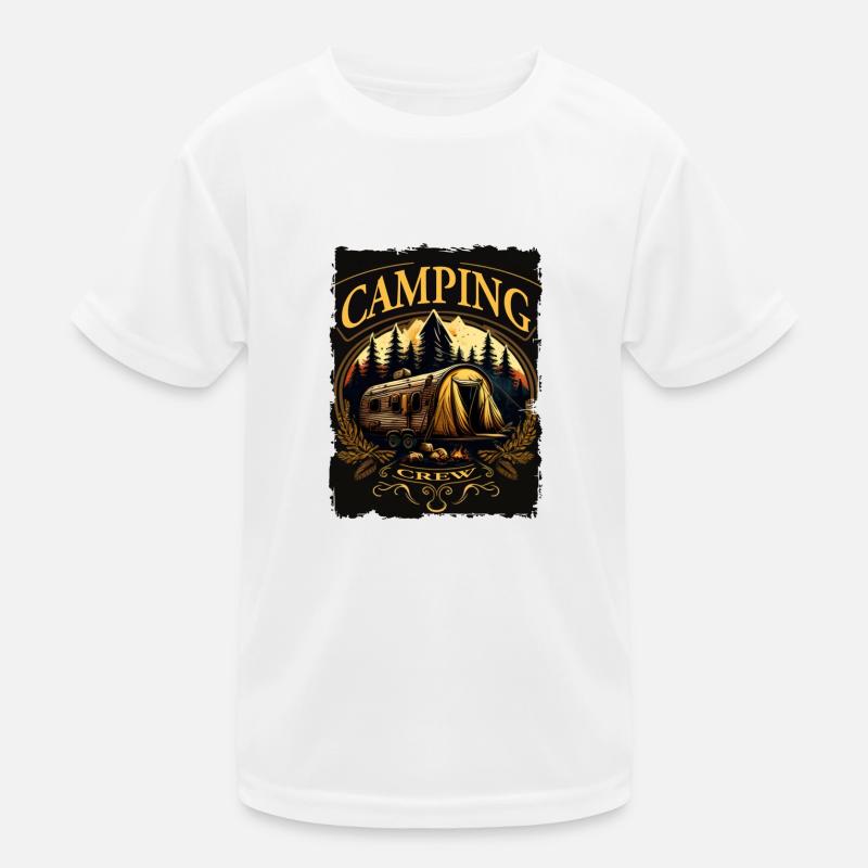 Équipe de camping T-shirt sport Enfant