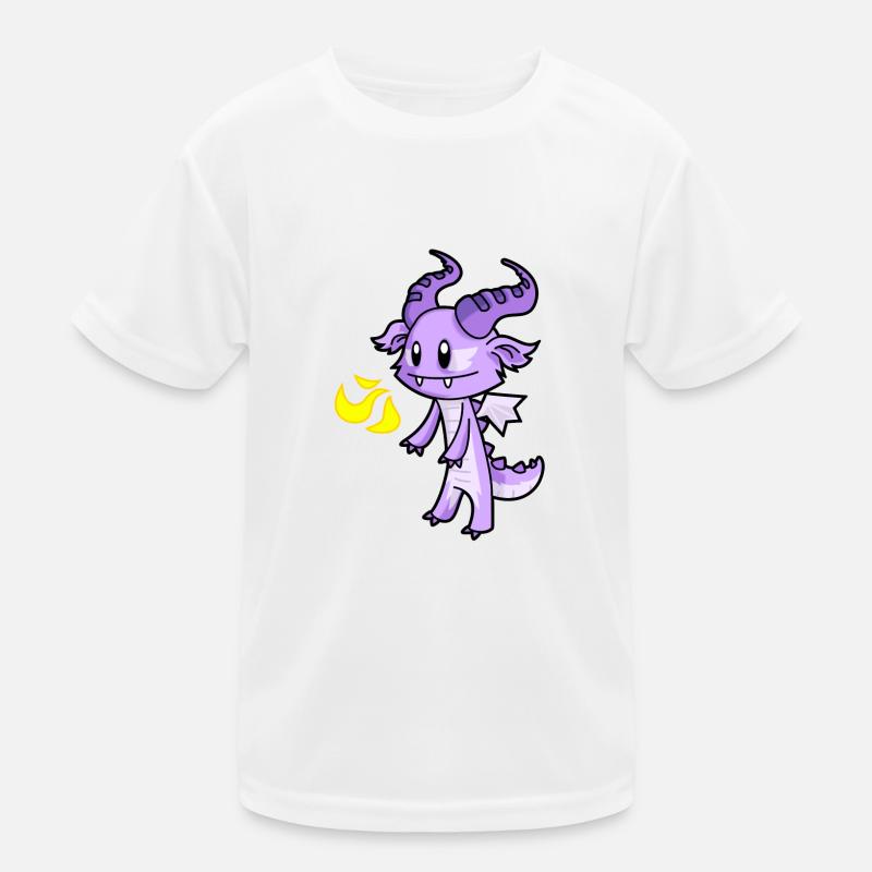Dragon cracheur de feu T-shirt sport Enfant