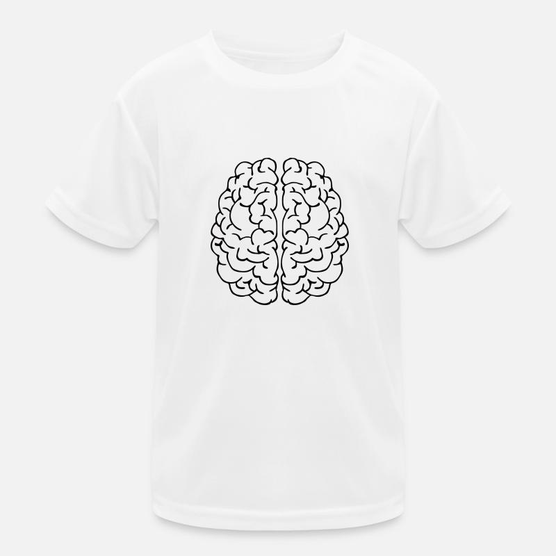Gehirn Comic Kinder Funktions-T-Shirt
