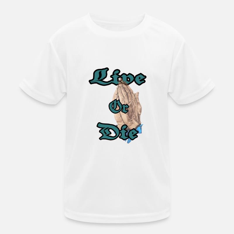 Live or Die Kinder Funktions-T-Shirt