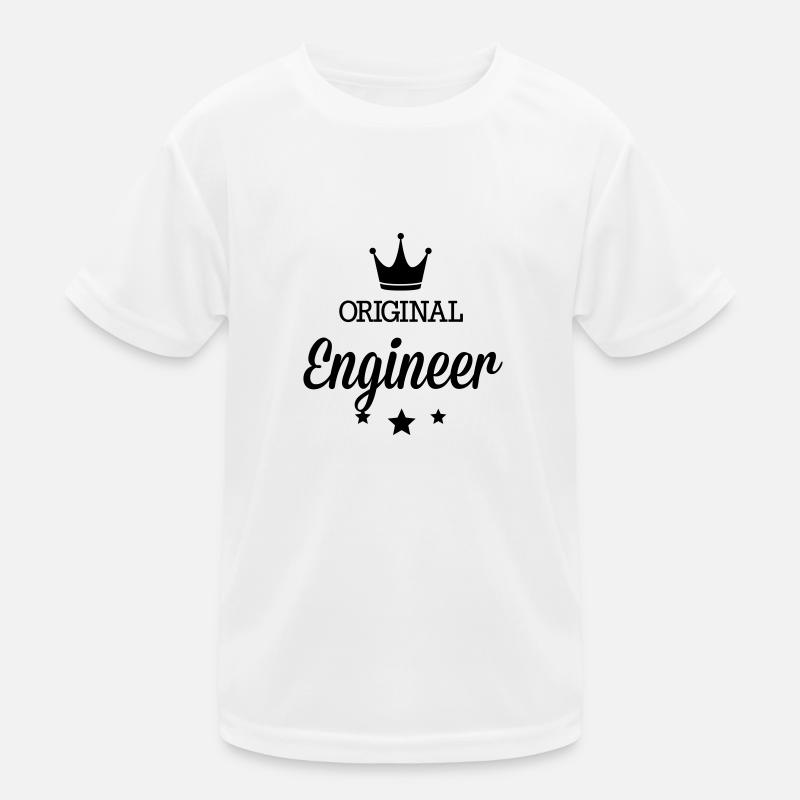 Original three star deluxe engineer Kids Functional T-Shirt