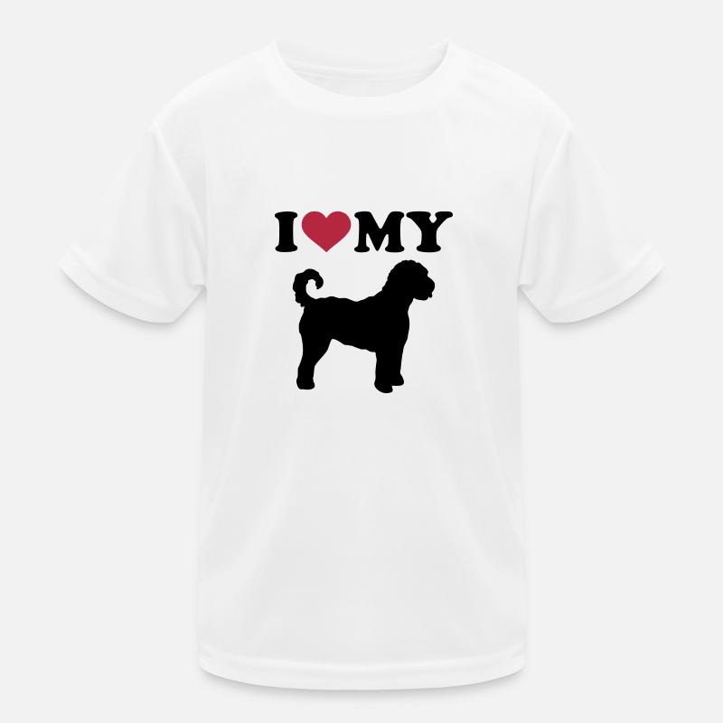 Labradoodle Kinder Funktions-T-Shirt
