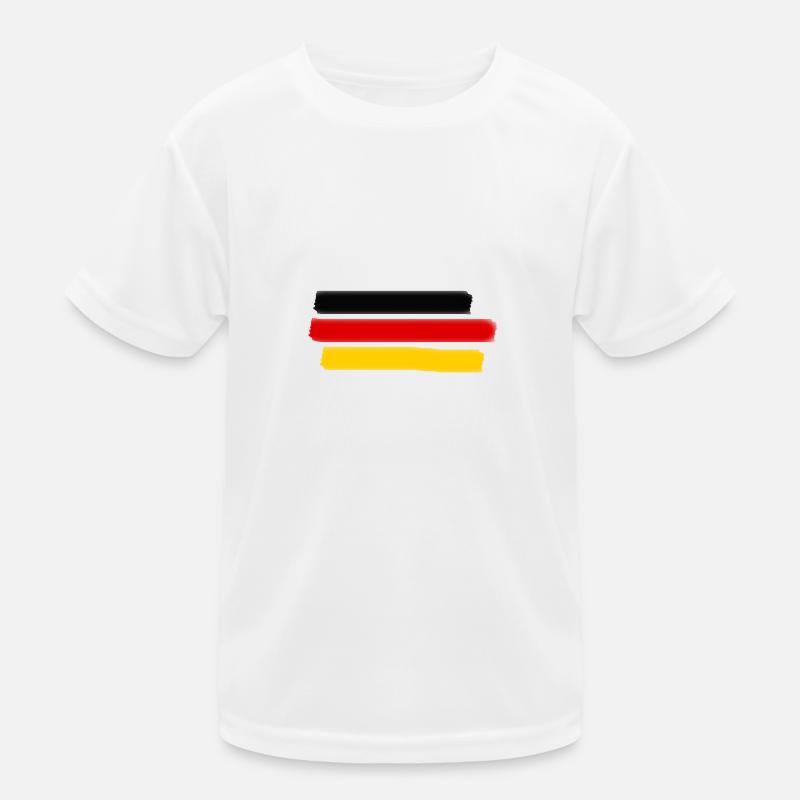 Germany flag Kids Functional T-Shirt