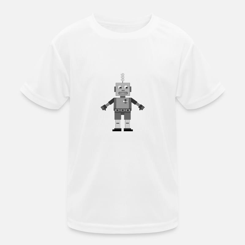 Robert, the robot Kids Functional T-Shirt