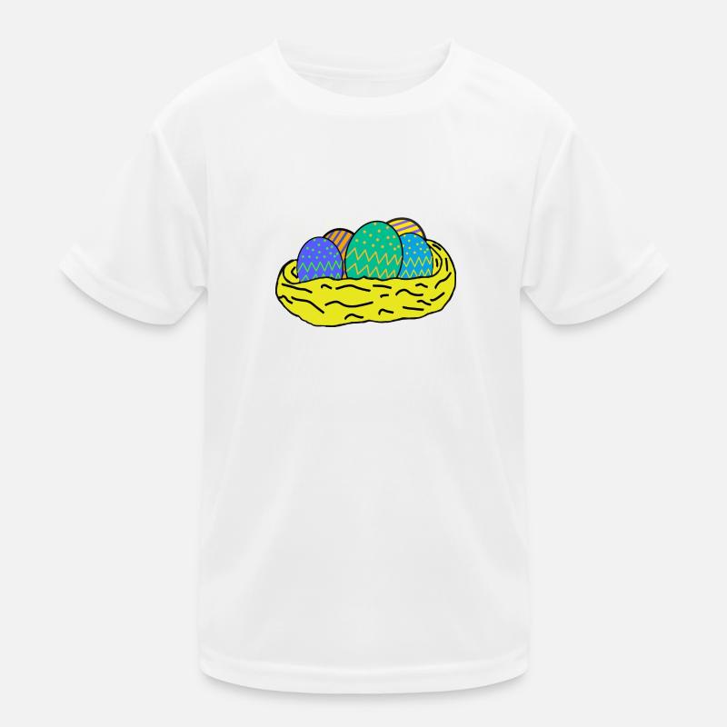 Ostereier Kinder Funktions-T-Shirt