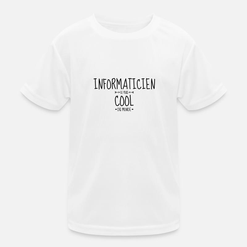informatique / informaticien / ordinateur / geek T-shirt sport Enfant