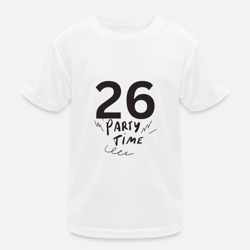 26 Kinder Funktions-T-Shirt