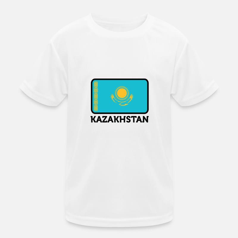 Drapeau national du Kazakhstan T-shirt sport Enfant