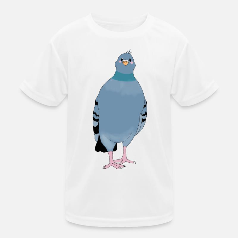 Taube Kinder Funktions-T-Shirt