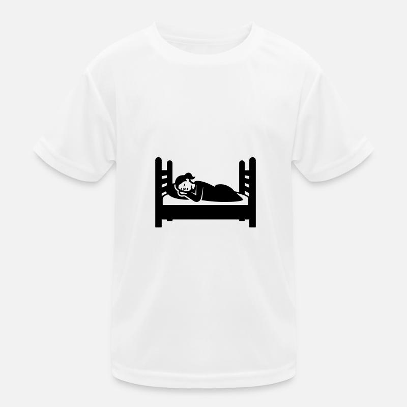 Lit de couchage femme T-shirt sport Enfant