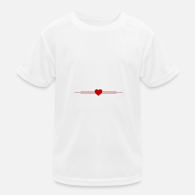 Heart Line Kids Functional T-Shirt
