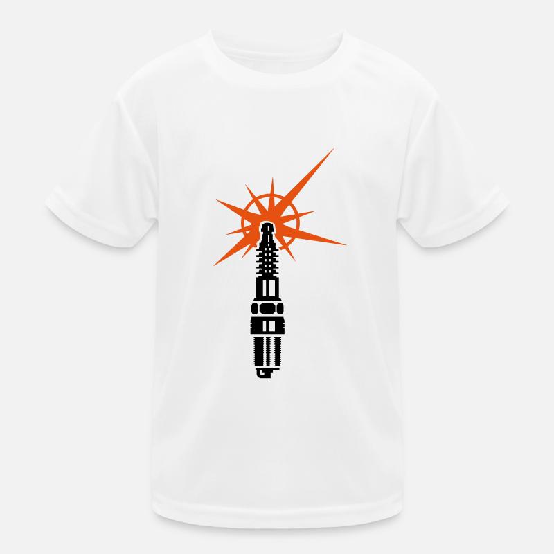 Zündkerze / spark plug (b, 2c) Kids Functional T-Shirt