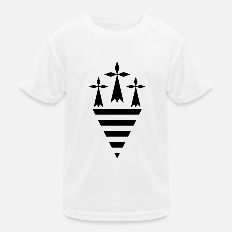 breizh Bretagne Kinder Funktions-T-Shirt