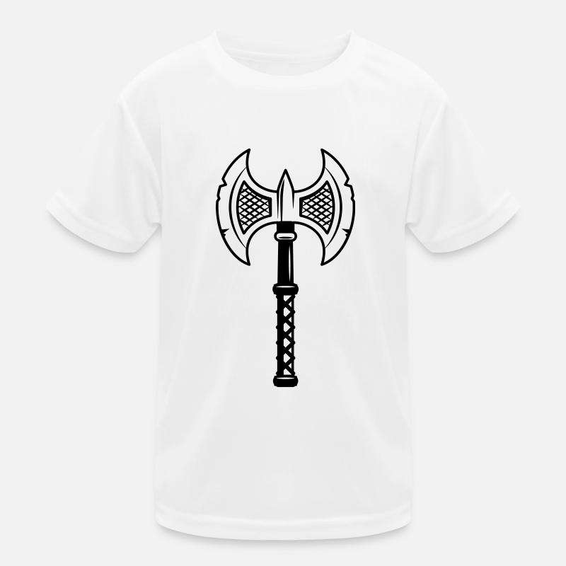 viking axe Maglietta sportiva per bambini