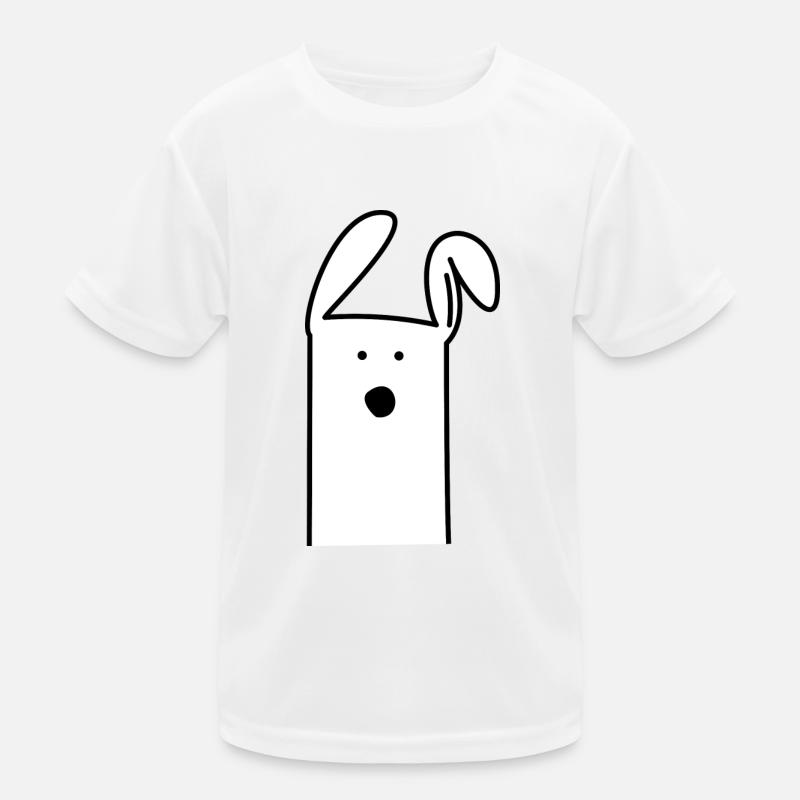 Hase Kinder Funktions-T-Shirt