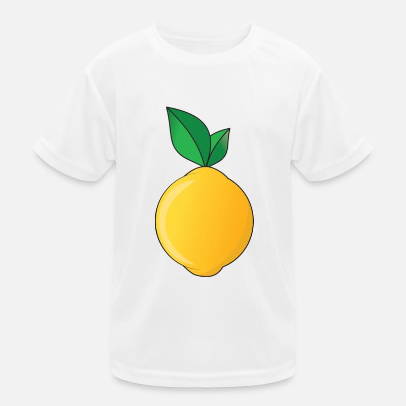 Zitrone Sommer Limonade Kinder Funktions-T-Shirt