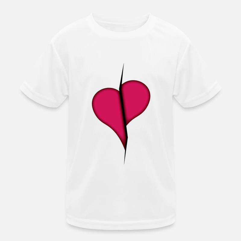 Broken Heart Kids Functional T-Shirt
