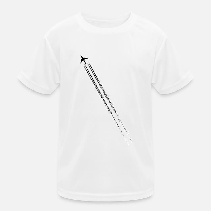 Airplane Kids Functional T-Shirt