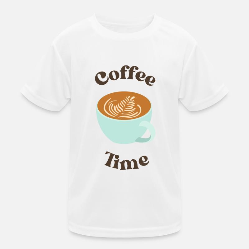L’heure du café T-shirt sport Enfant