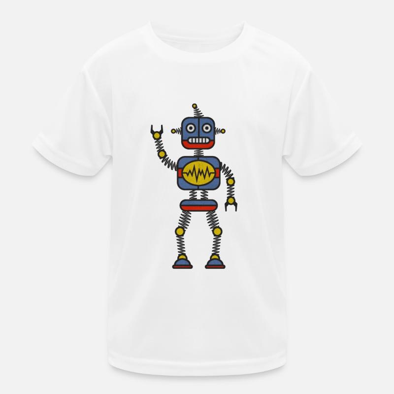 Robot Kids Functional T-Shirt