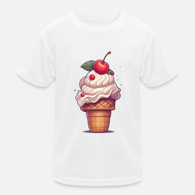 Eis Kinder Funktions-T-Shirt