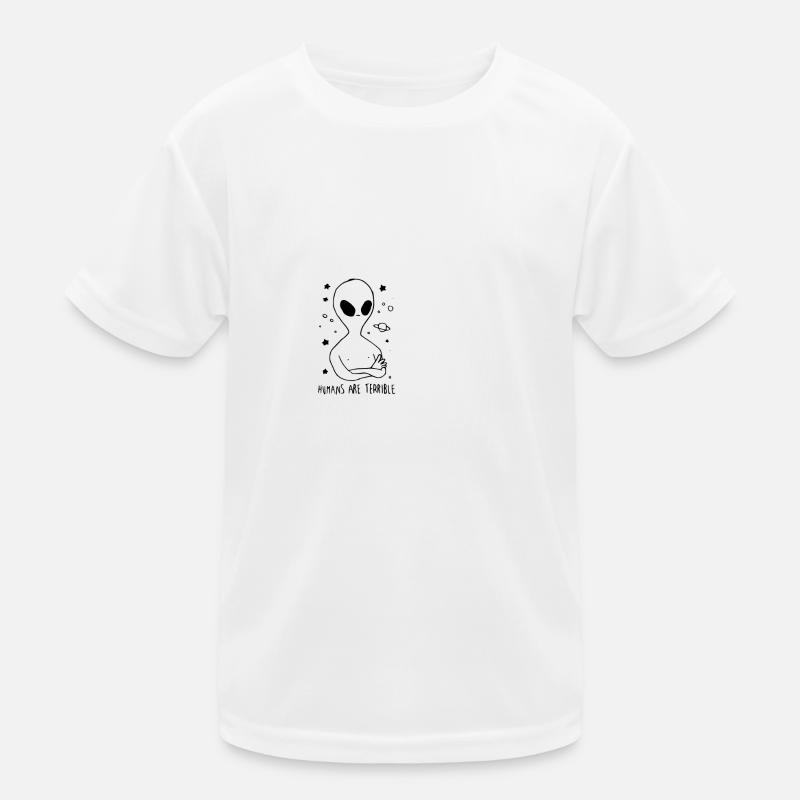 alien Kinder Funktions-T-Shirt