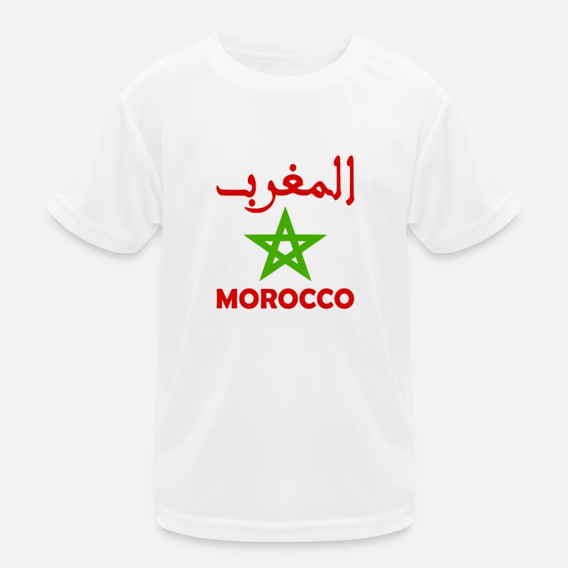 Marokko Kinder Funktions-T-Shirt