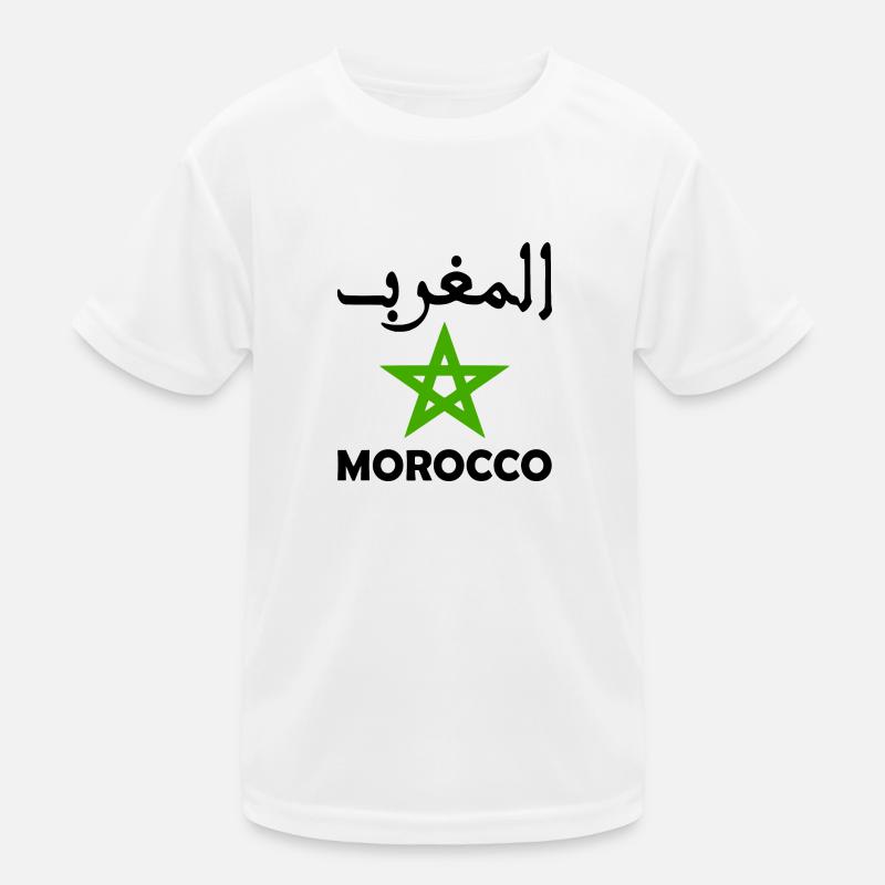 Marokko Kinder Funktions-T-Shirt