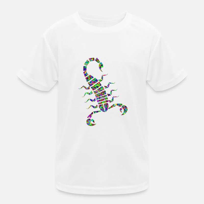 scorpion 7 - Kids Functional T-Shirt - white