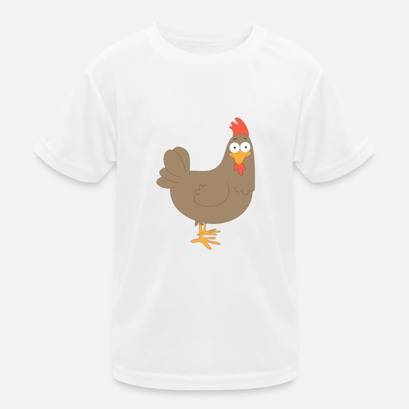chicken Kids Functional T-Shirt
