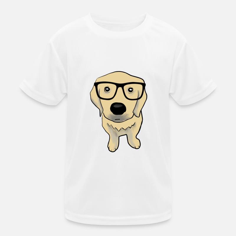 Schlauer Welpe Kinder Funktions-T-Shirt