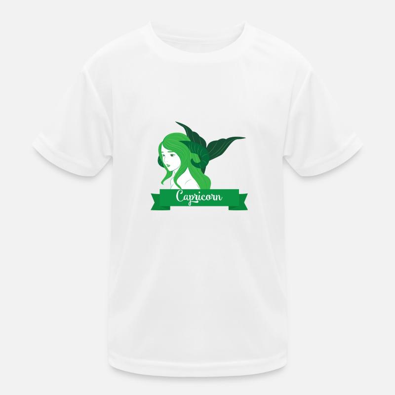 Sternzeichen Steinbock / Zodiac Capricorn Kinder Funktions-T-Shirt