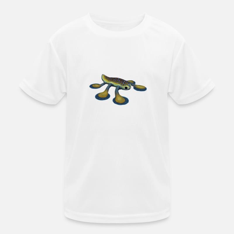 Schwebfisch - Kinder Funktions-T-Shirt - Weiß