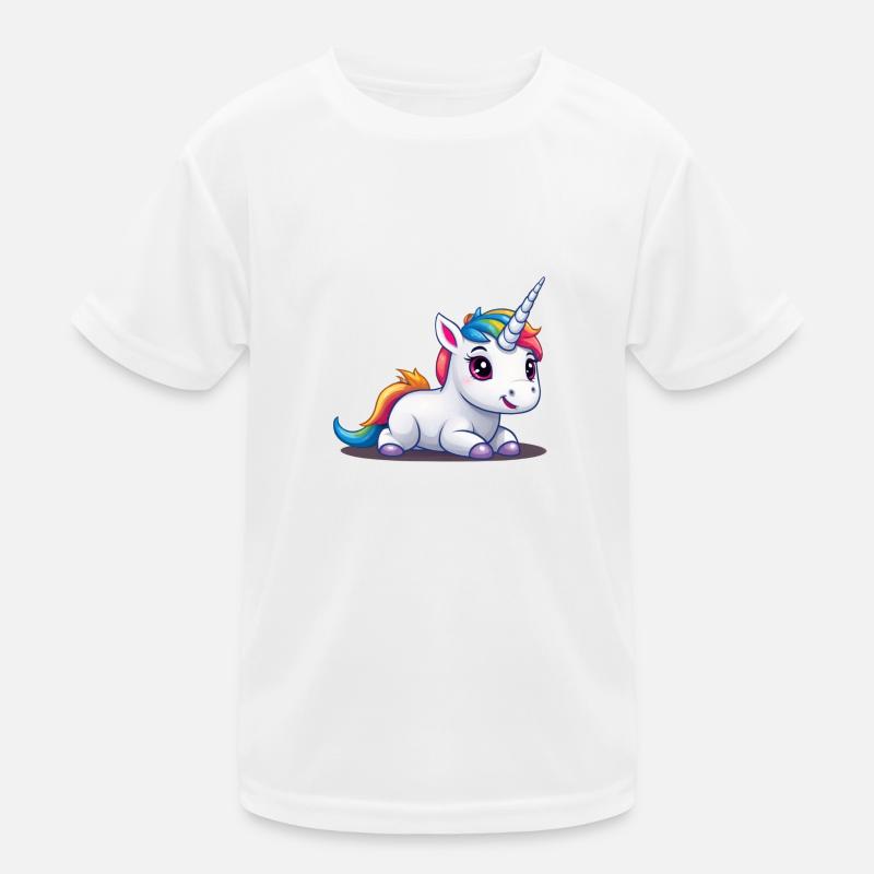 Baby Einhorn Kinder Funktions-T-Shirt