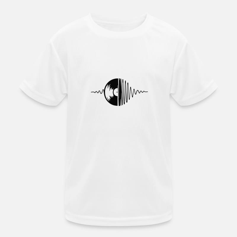 Record Design Kids Functional T-Shirt