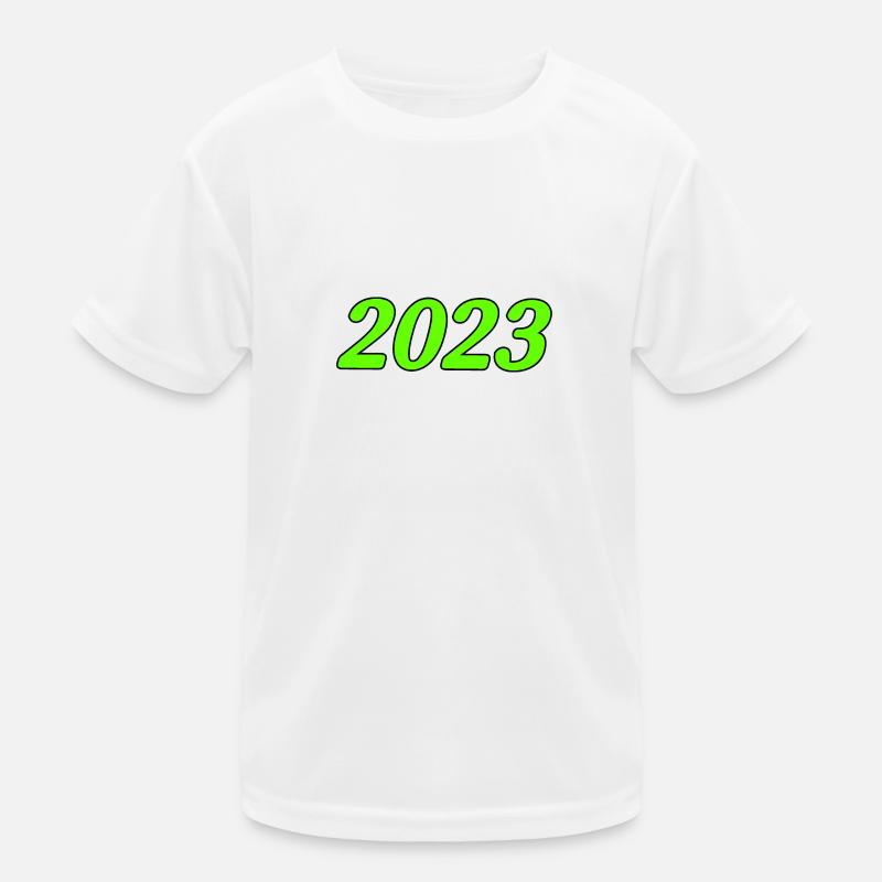 2023 - Kids Functional T-Shirt - white