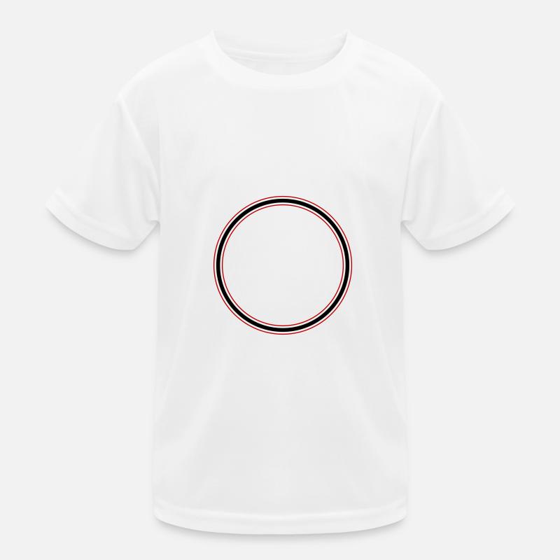 Circle Icon Kids Functional T-Shirt