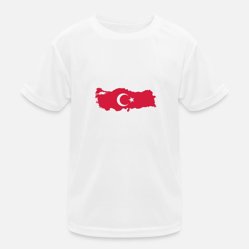 Türkei Kinder Funktions-T-Shirt