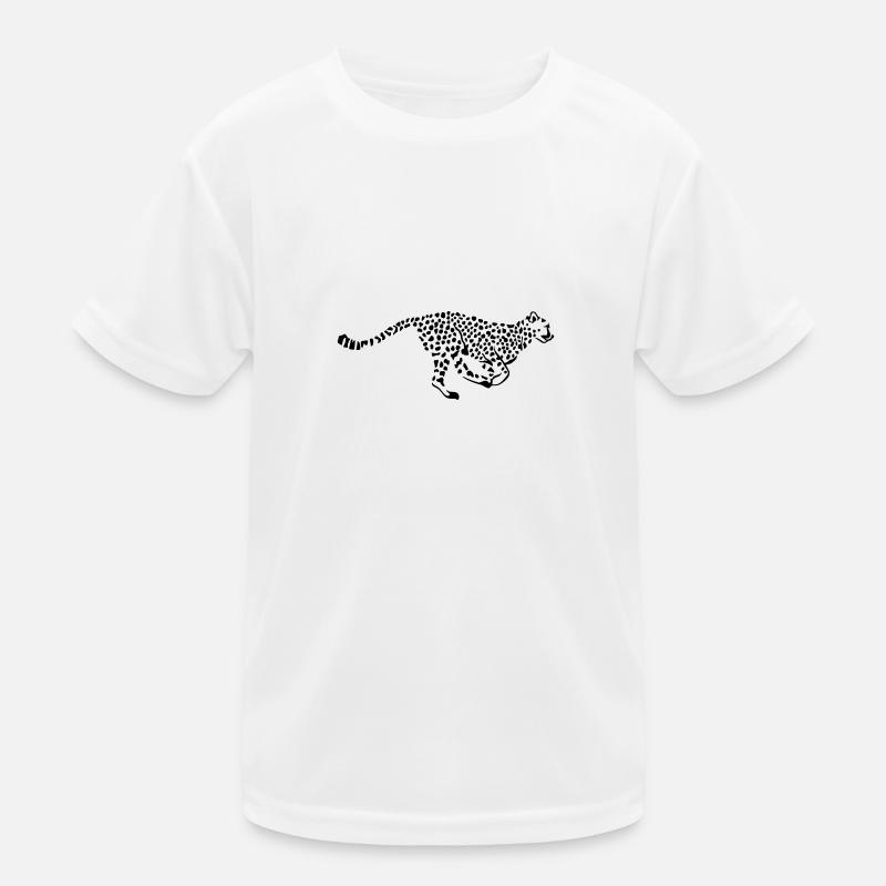 Leopard Kids Functional T-Shirt