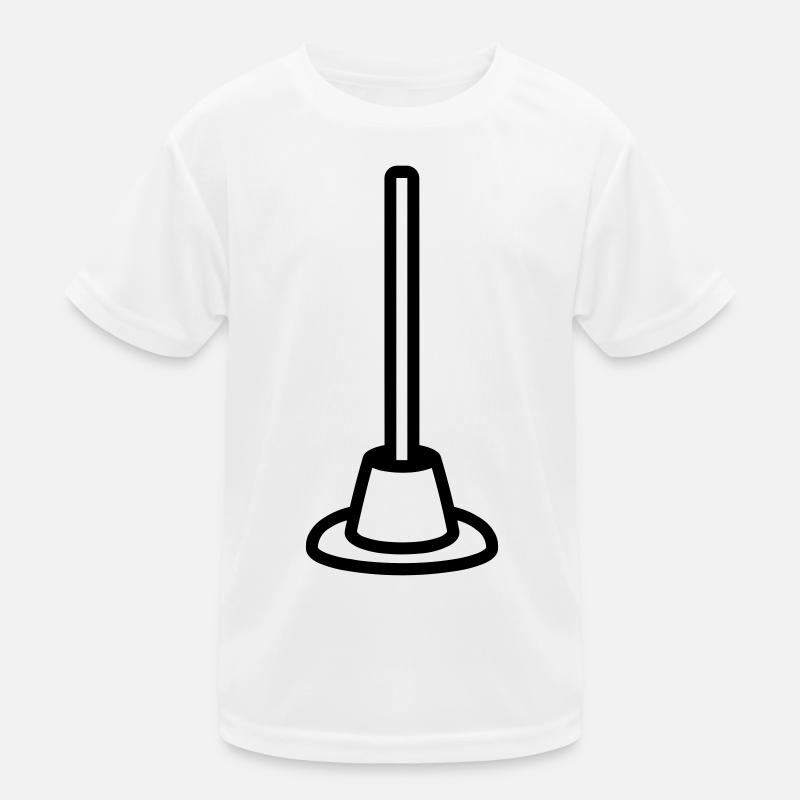 suction cup Kids Functional T-Shirt