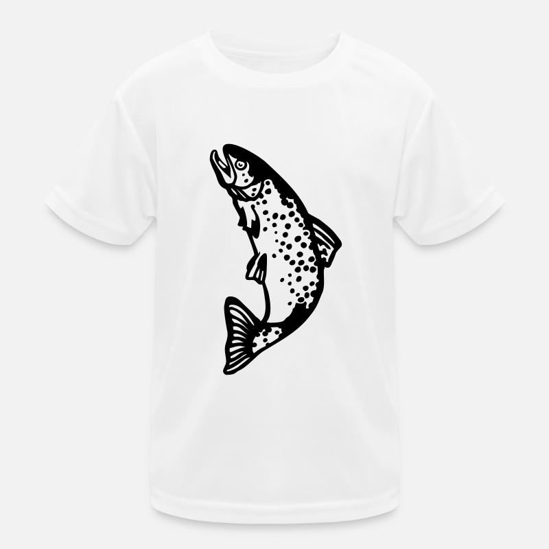 forelle Kinder Funktions-T-Shirt